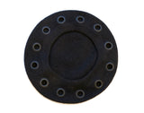 Black on Black Grommet Beret