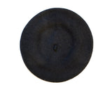 Black on Black Grommet Beret