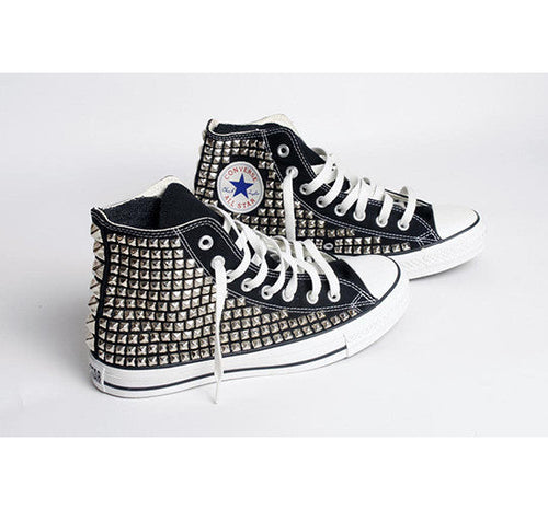 Custom Men's Studded Converse