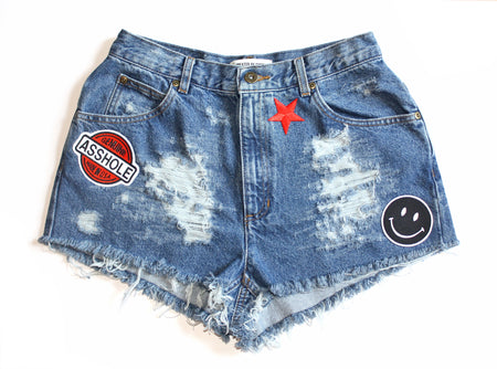 Lace Cutoff Shorts