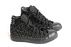 Custom men's studded converse