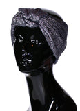 metallic knot turban