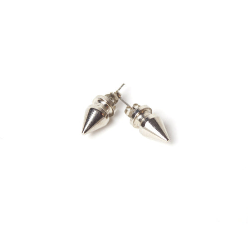 large spike earrings