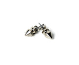 mini spike earrings