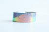Leather Hologram Choker Necklace
