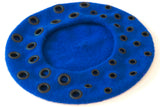 SuperNova Blue Grommet Beret