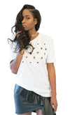 White Grommet Tshirt