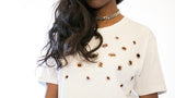 White Grommet Tshirt